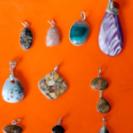 Silver with semi precious gemstones